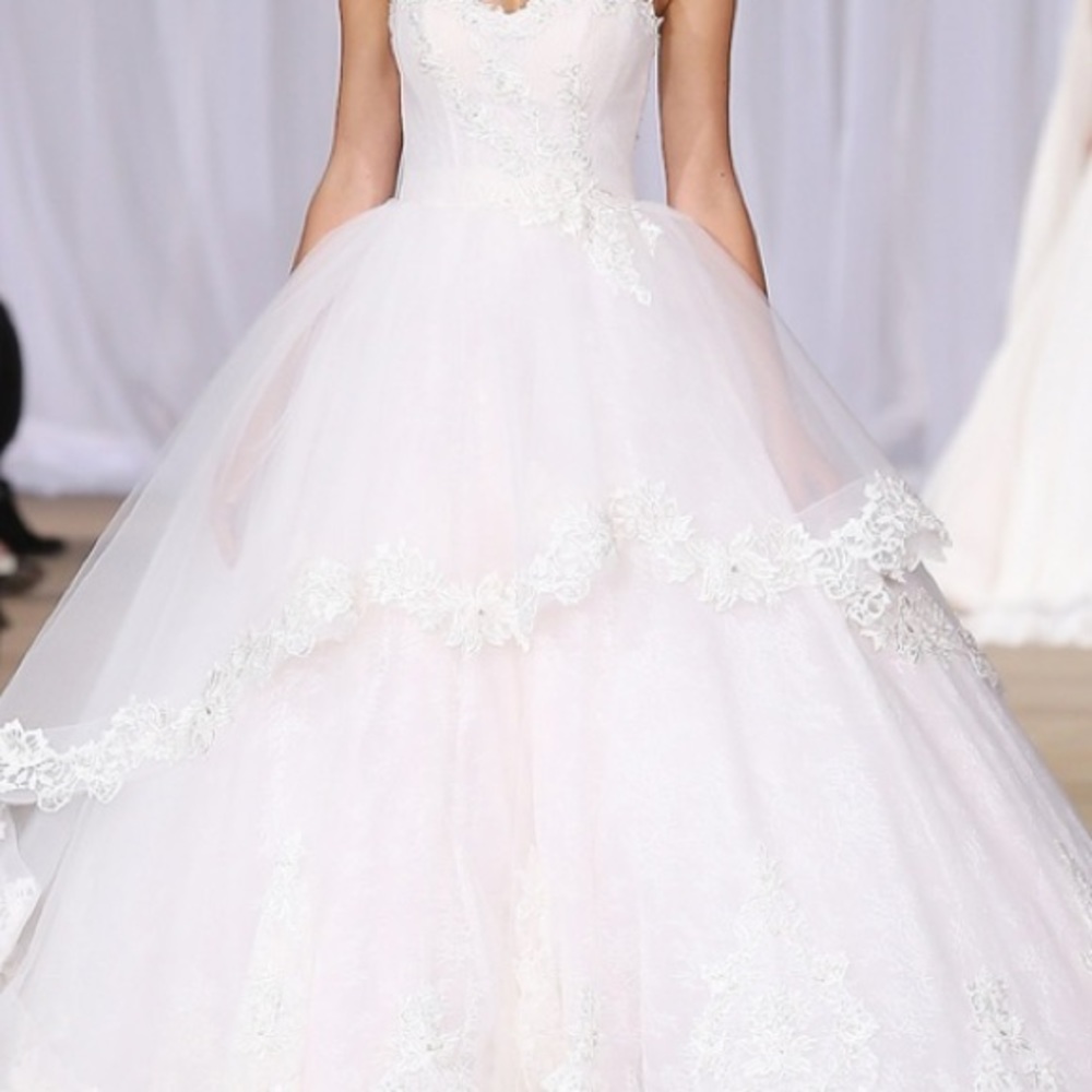 Ines Di Santo Luminous wedding gown
